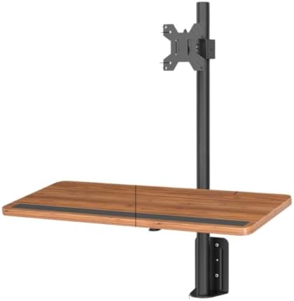 1 pcs Monitor Arm WL100 Keyboard Tray Dual Shelves Swivel Extendable