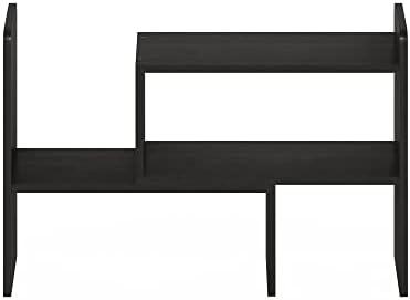 Furinno Classic Geometric Desk Organizers and Accessories, Black Espresso