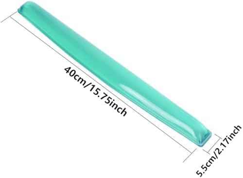 Gel Keyboard Wrist Rest Pad - Gel Keyboard Wrist Rest Pad | Wrist Rest Support for Office Gaming Computer Laptop Ergonomic Comfortable Pain Relief- Green