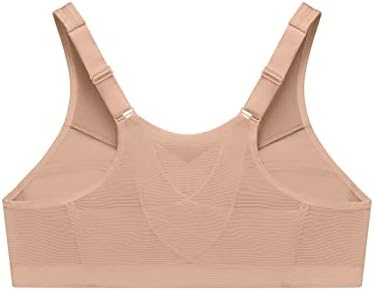 Glamorise Full Figure Plus Size MagicLift Front-Closure Posture Back Bra Wirefree #1265