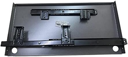 Sliding Under Desk Keyboard Tray Slide Out Keyboard Holder Drawer Heavy-Duty Office Desk Extender Platform Pull Out Desktop Sliding Computer Tray for Keyboard Drawer Under Desk Shelf-Metal