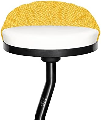 Machine Washable Seat Cover ADHD Chair, Fitness Seat Stool for Stability, Balance, Yoga, Office, School, Wellness, Active Sitting (Yellow Gold)