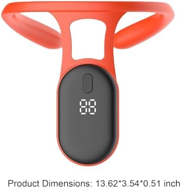 Smart Posture Trainer with Vibration Reminder for Men & Women (Orange)