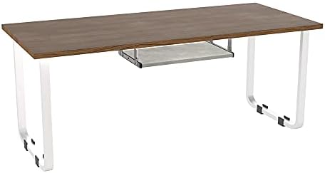 FRMSAET Slide Out 20/24/30 inch Keyboard & Mouse Tray (24 in, Gray Rock)