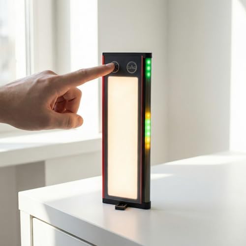 Light Bar Desk Lamp with Music Sync & RGB Ambient Lighting