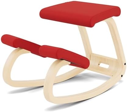 Varier Ergonomic Kneeling Chair, Rocking Knee Stool for Home Office Desk