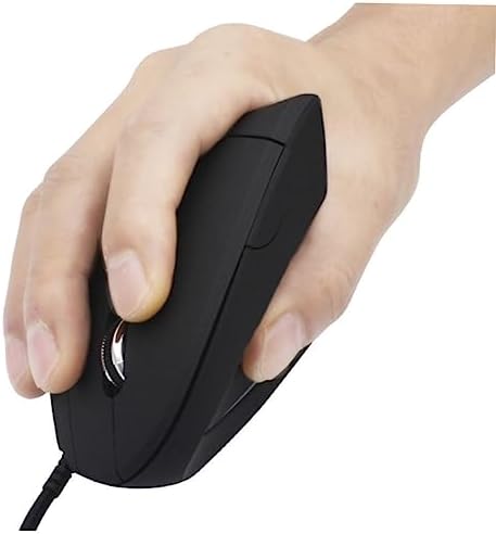 Ergonomic Vertical Gaming Mouse Wired Design for Wrist Care Stylish Cool Mouse for Gamers and Professionals