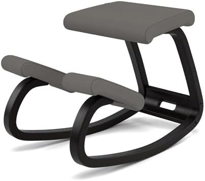 Varier Ergonomic Kneeling Chair, Rocking Knee Stool for Home Office Desk