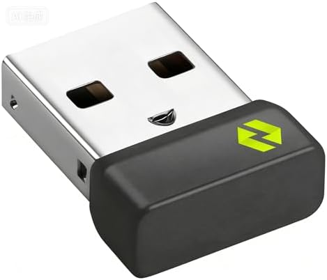 Bolt USB-A Wireless Receiver, Compatible with Logitech Bolt Mice & Keyboards:M650/L, M240, Ergo M575, Ergo K860, Wave Keys, K650, K855, MX Keys Combo Gen 2, MX Keys S Combo, MK650/MK370/MK950 Combo