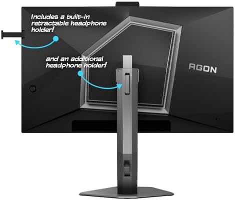 AOC Agon Pro 27 Inch Gaming Monitor QHD 360Hz IPS NVIDIA G-SYNC, AG276QSG2