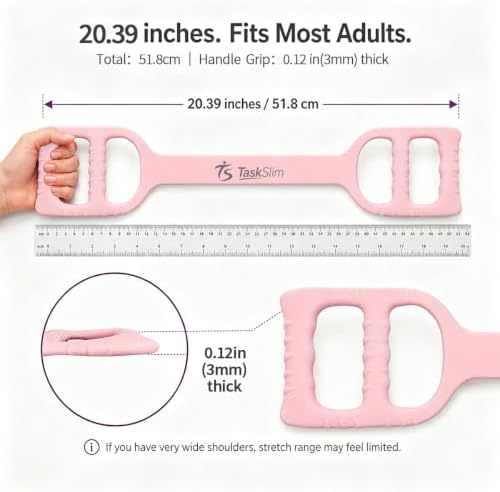 Silicone Figure 8 Resistance Band with Handles, 20/22/25 lb