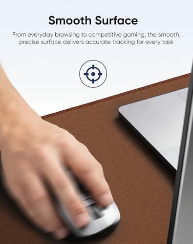 Reniteco Waterproof Large Office & Gaming Mouse Pad, 35.4" x 15.7" x 0.12"
