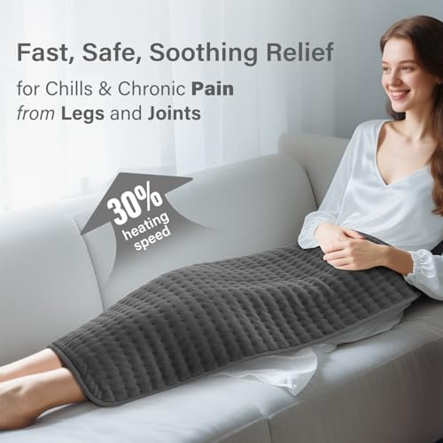 XXXL Heating Pad for Back, Period Cramps, Extra Large Electric Heat Pad