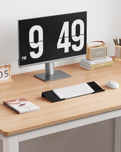 Computer Keyboard Wrist Rest Stand for Desktop(Black), Keyboard Riser