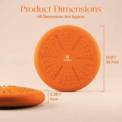 Tumaz Wobble Cushion Wiggle Seat Core Balance Disc with Pump