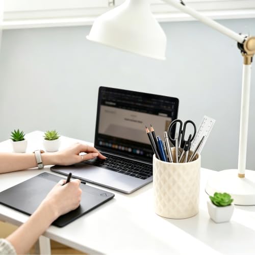 Pen Holder, Silicone Pencil Holder for Desk Organizer & Accessories