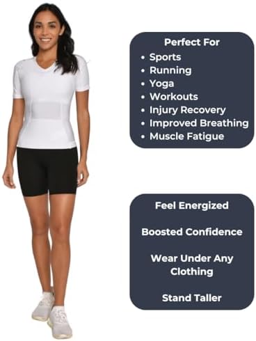 ALIGNMED Posture Shirt - Pullover For Women - Posture Correcting Activewear Apparel