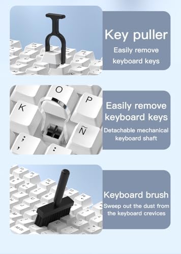 GK GAMAKAY 16.81'' Keyboard Wrist Rest Pad with Cleaning Tool Kit