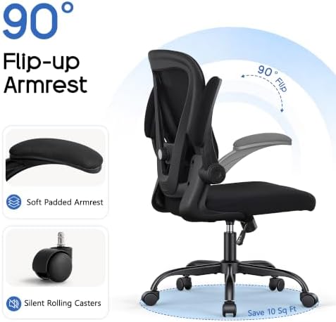 Office Chair,Ergonomic Office Chair with Lumbar Support,Computer Desk Chair