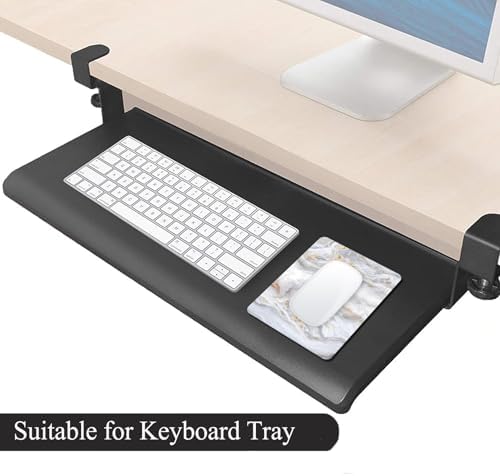 Small Mouse Pad, Mini Mouse Pad 6 X 8 Inch with Non-Slip Rubber Base for Keyboard Tray Laptops Wireless Mouse Home Office Travel, Washable & Portable (Light Colored Marble)