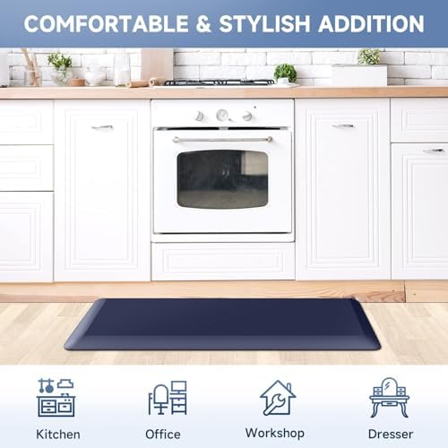 4/5 Inch Thick Kitchen Mats for Floor, StepRite Kitchen Rug for Standing