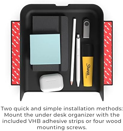 HumanCentric Under Desk Storage Shelf, Drawer Organizer For office & more
