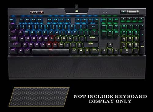 New Wrist Rest Pad Palm Protection Support for Corsair K70 RGB MK.2 Mechanical Gaming Keyboard(K70 MK.2 (Black))