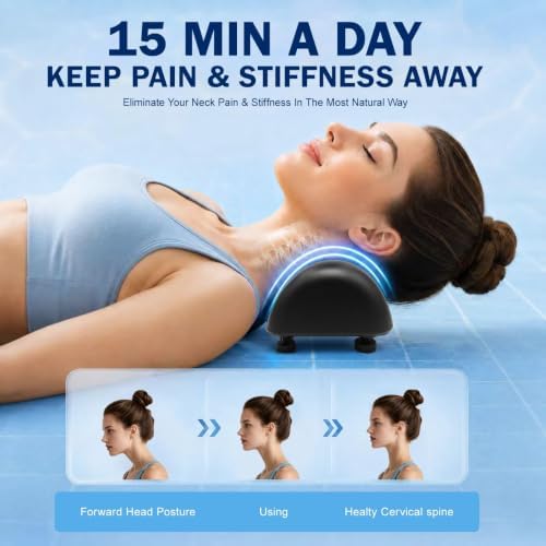 Neck Stretcher for Pain Relief,Cervical Traction Device Pillow
