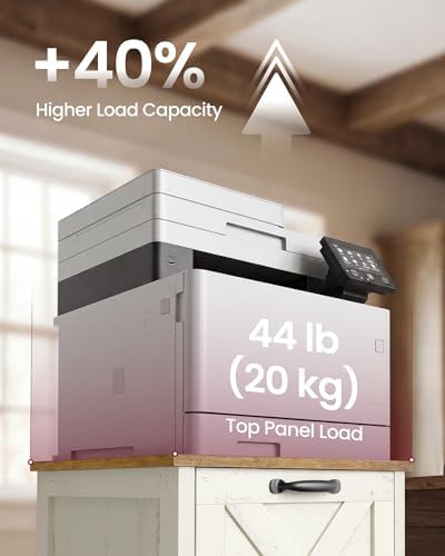 VASAGLE File Cabinet, 2-Drawer Filing Cabinet for Home Office