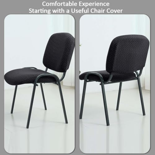 4Pcs-Office Chair Covers Set with Memory Foam Office Chair Armrest Pads
