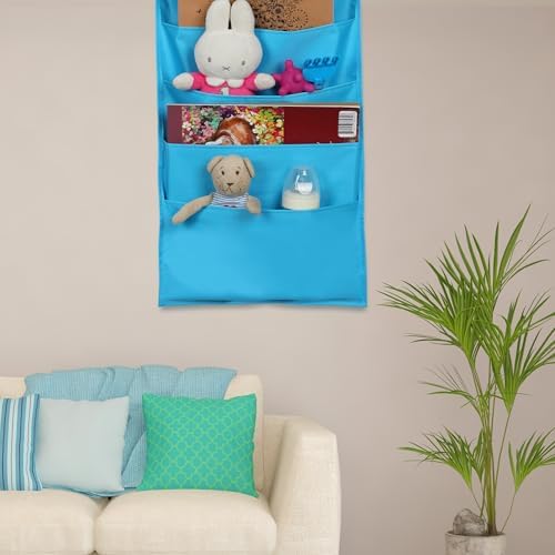 Mr. Pen- Hanging Wall File Organizer, 12 Pocket, Blue