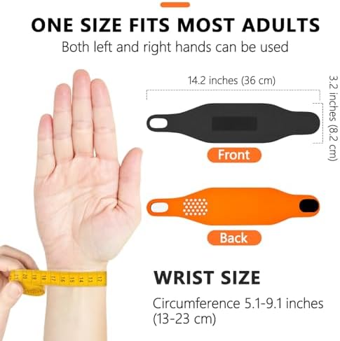 Ulnar Wrist Brace for Right & Left Hand, Ultra-Thin Elastic Wrist Wrap Compression for TFCC Tear and Repetitive Wrist Use Injury, Wrist Support for Carpal Tunnel, Tendonitis, Pain Relief (Black)