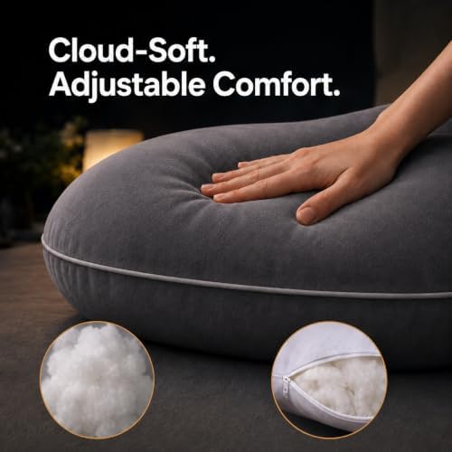 ALLOPERA U Shape Pregnancy Pillow - Full Body Maternity Pillow for Sleeping