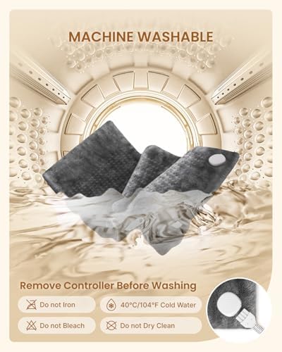 RENPHO 17"x33" Extra Large Heating Pad for Full Back Coverage