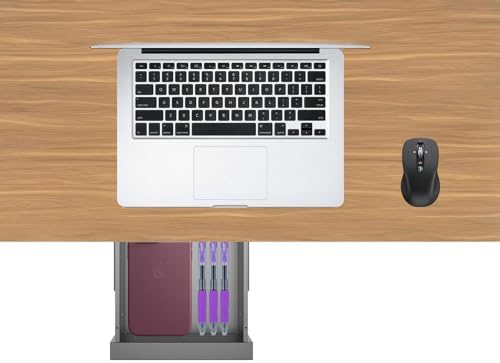 Under Desk Mounted Sliding Pull-out Drawer for Office Desk