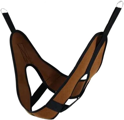 Adults Over Door Cervical Neck Stretcher for Home Use Adjustable Hanging Neck Traction Belt with Sling for Spine Alignment Daily Neck Support Harness Portable Neck Relaxation Device