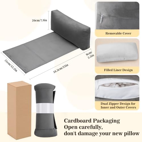 Recliner Headrest Pillow, Adjustable Comfort Neck & Head Support Pillow