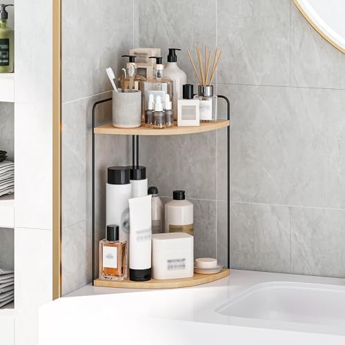 Bathroom Counter Organizer, Vanity & Makeup Countertop Organizer