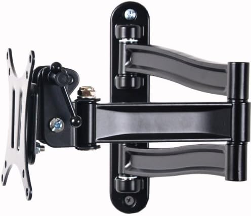VideoSecu TV Wall Mount Articulating Arm Tilt Swivel Bracket for Most 19-39" TV Monitor Display VESA 100X100 75X75 up to 33LBS ML15B A28