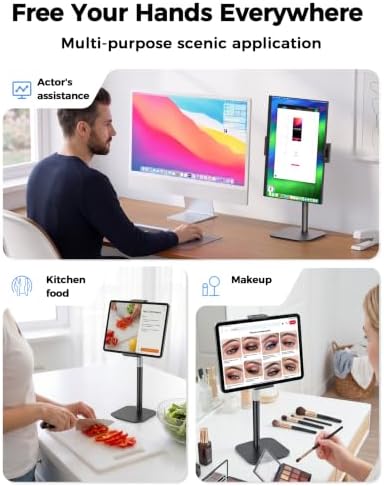Portable Monitor Stand for 15.6", Height Adjustable TabStand for Desk