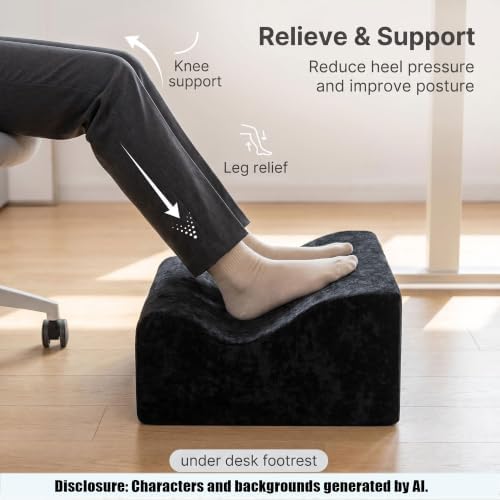 Foot Rest for Under Desk at Work,