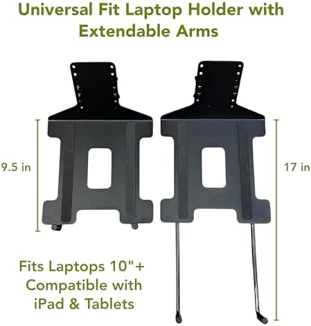 Perfect POSTURE Standing Desk Converter - Laptop & Monitor Riser - 18" Lift