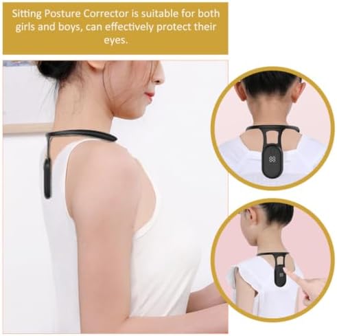 Posture Training Corrector Sensor Device for Students with Large Arm Movement Space, Abs and Silicone Material, Indoor Outdoor Use for Correcting Sitting Posture and Preventing