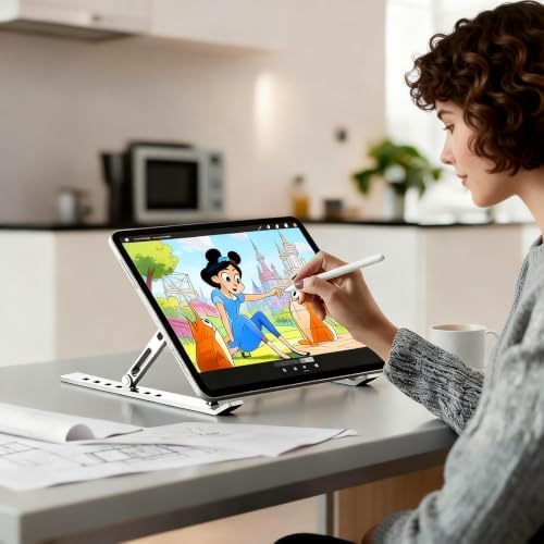 tongyu Laptop Stand Ergonomic Laptop Riser 7 Levels Height Adjustment