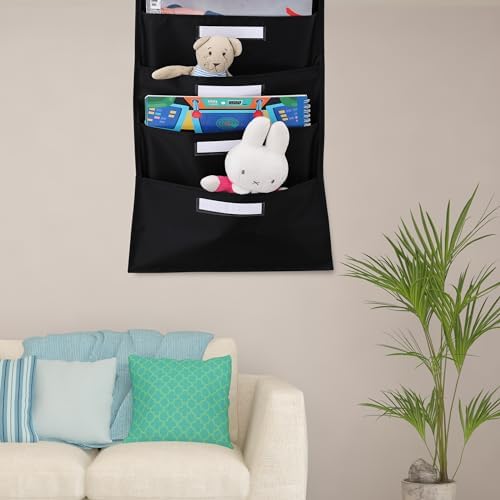Mr. Pen- Hanging Wall File Organizer with 6 Name Tag, 6 Pocket