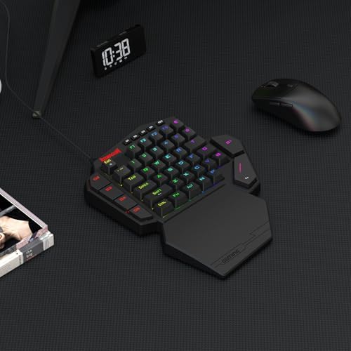 Redragon K585 HE Wired Rapid Trigger Magnetic One-Handed RGB Gaming Keypad