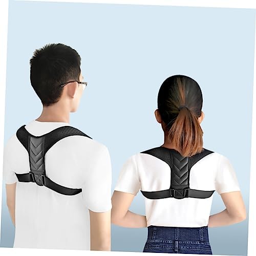 COLLBATH Adjustable Posture Corrector Back Brace for Men Women Ergonomic Design for Comfortable Alignment Breathable Material for Home Office Use