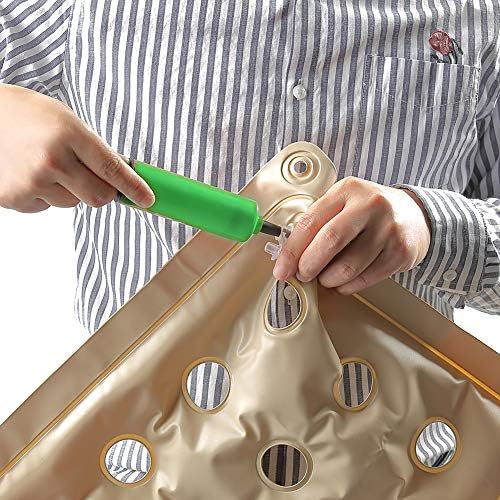 Inflatable Seat Cushion Portable Chair Cushion for Office Wheelchair 2Pack