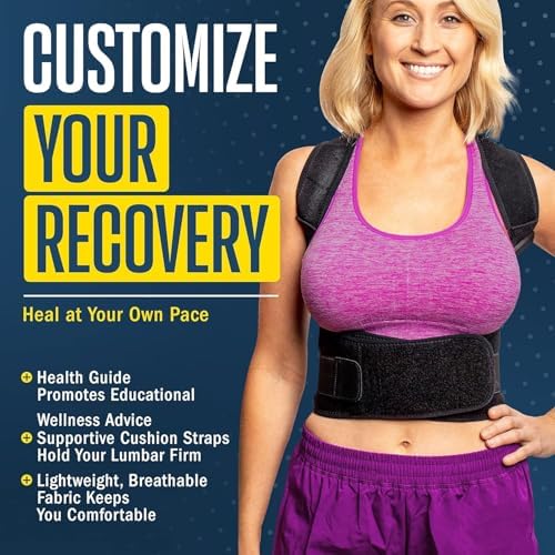Posture Corrector for Women and Men - Back Brace for Posture, Adjustable Back Support Straightener Shoulder Posture Support for Pain Relief, Body Correction, Medium