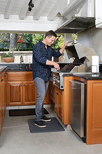 Norsk Anti-Fatigue Mats, 1 Pack – 20” x 39” x 0.75” Thick Cushioned Memory Foam Floor Mats for Standing Desk, Kitchen, Laundry & Workshop – Non-Slip, Waterproof, Stain-Resistant, Burgundy